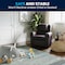 Flash Furniture Kids Recliner, 21-1/2" to 36-1/2" x 27", Upholstery Color: Brown DG-ULT-KID-BRN-GG - alternate 8
